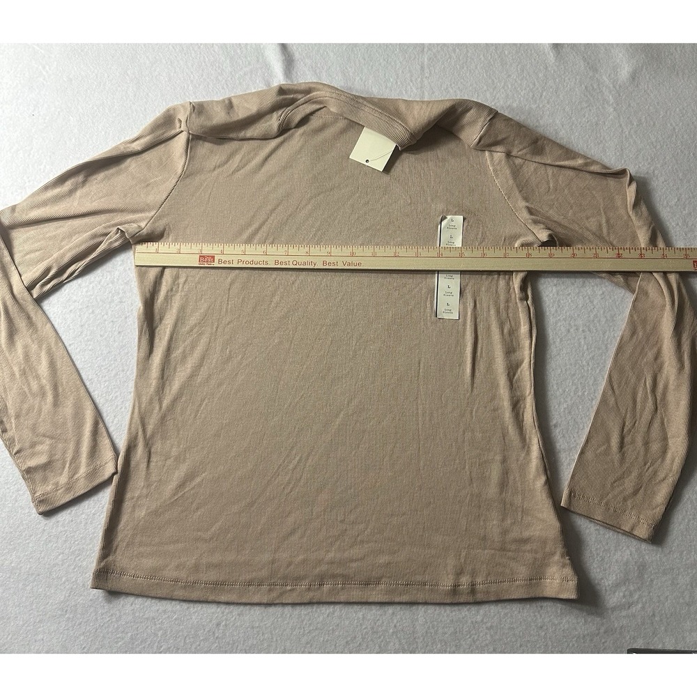 A New Day Long Sleeve Shirt Size L NWT Women's